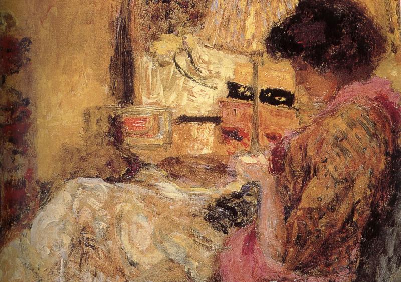 Edouard Vuillard Sewing oil painting image